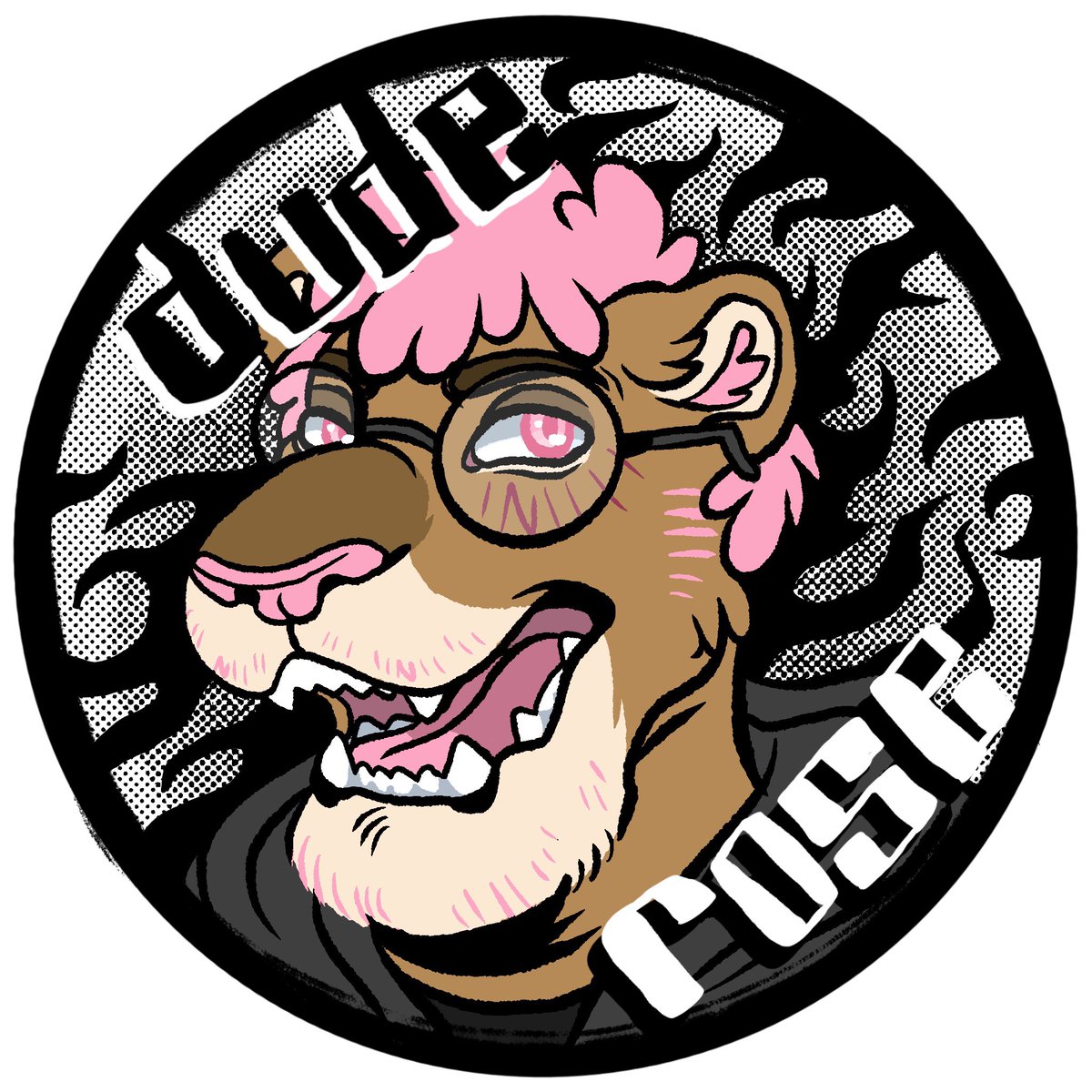 New PFP I made! 
*
*
*
#furryart #fursona #icon #newpfp