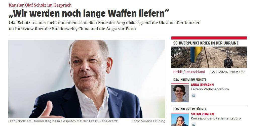 Scholz sets a condition under which he would resume negotiations with Vladimir Putin. 

This is another ridiculous piece of news that demonstrates how far the European mind is from reality. Why would the Russians want to negotiate with the USA’s vassals? Why? Just why??