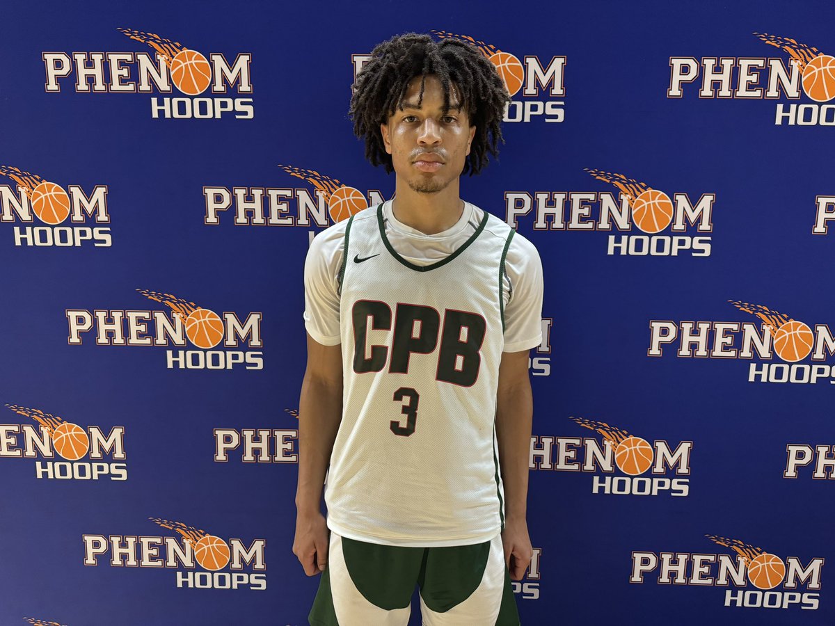 6’0 2025 Cedric Cisse (Carolina Pressure) makes this team go. Tough 2-sport athlete. Defends the point of attack. Creates off the bounce offensively. Playmaker. Capable from behind the arc. @thecedriccisse @CPBFamily #PhenomGrassrootsTOC