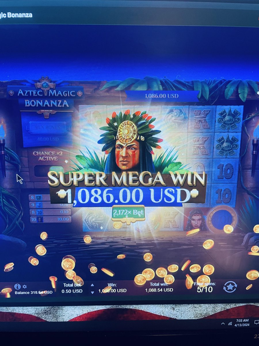 Slots have just been fire the last couple days. $.50 bet. More then 2000x my bet. 🎲𝑅𝑒𝑔𝑖𝑠𝑡𝑒𝑟 ℎ𝑒𝑟𝑒: secure-casinos.com #GamblingX #GamblingTwitter #casinoonline #bigwins #bovada #slots #SPiN #Crypto