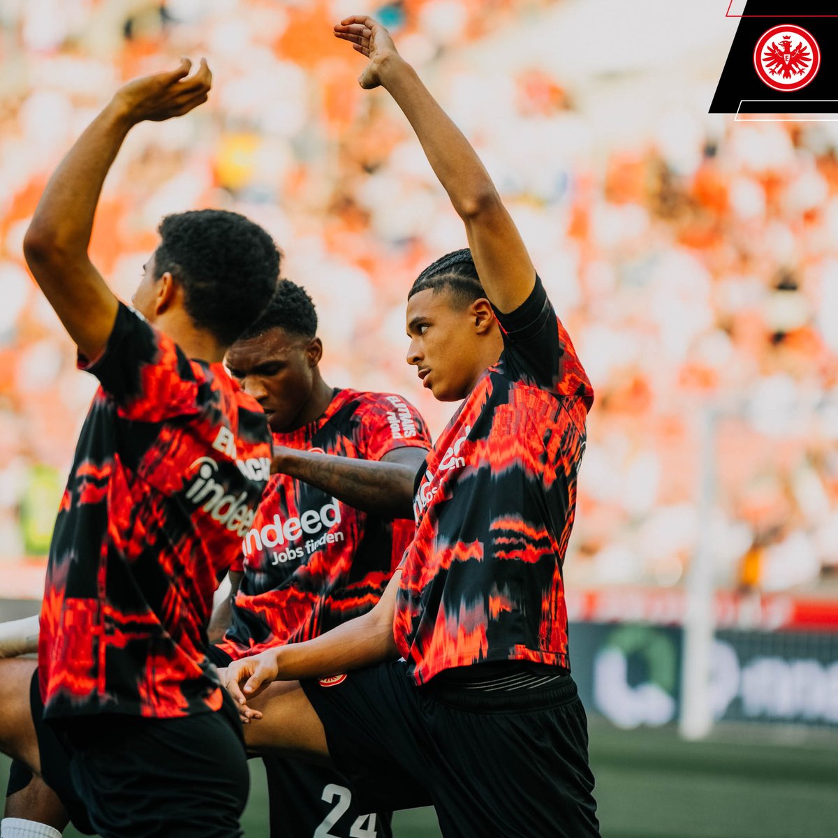 Ready machen fürs Startelfdebüt! ♨️ #VfBSGE | #SGE