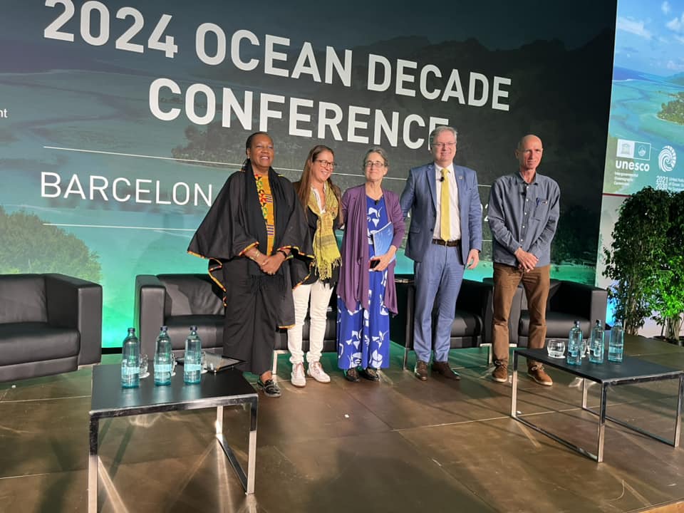8⃣ #OceanDecade24 Yesterday CoopeSoliDar RL, participated in the panel of Session IV 'An Inspiring and Inclusive Ocean for All'. In the framework of the Decade of the Oceans, the need for a human rights approach that is inclusive of small-scale artisanal fishers +