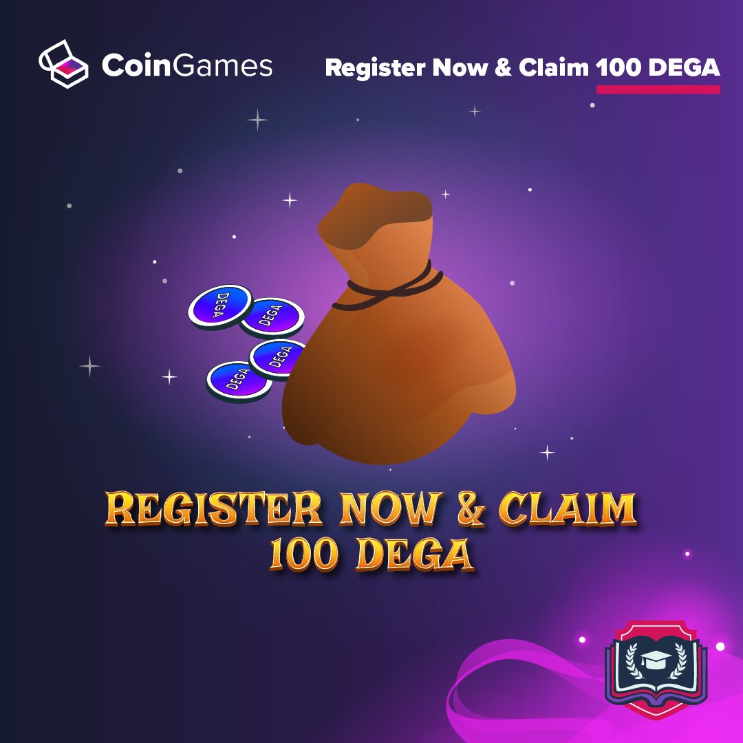 CoingamesAcad's tweet photo. Register Now & Claim 100 DEGA! 🚀

🔥Elevate your gaming journey by registering on Coingames Academy! Open a ticket on Discord with a screenshot as proof and unlock an exclusive 100 DEGA bonus balance on Coingames casino. 

Don't miss out on this limited-time offer!🚀
 
#DEGABonus #GamingAdventure #CoingamesAcademy