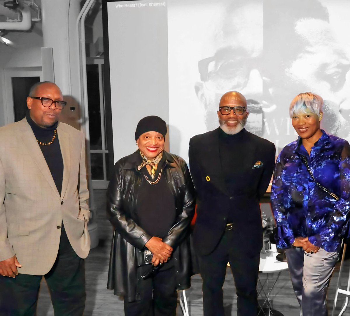 From a magical evening back in February, where we celebrated @DrGuyMusiQology's Who Hears Here? On Black Music Pasts and Present ucpress.edu/book/978052028…