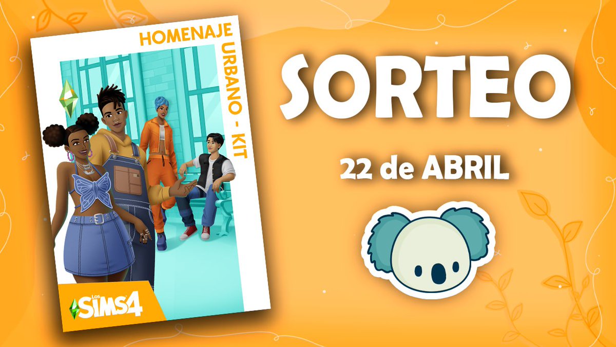 Harouu_'s tweet photo. ✨ SORTEO ✨
¡GANA un código del Kit Homenaje urbano!

Requisitos:
➡️ Seguir a @Harouu_, @EA_Espana y @LosSimsES
��️ Suscribirse a https://t.co/cxX4iVb91E y https://t.co/rapgCmZmVx
➡️ Dar RT

🧡 EA App, PlayStation o Xbox
⌛️ Finaliza el 22 de abril
Gracias a #EaCreatorNetwork https://t.co/rTg0ABVXAj