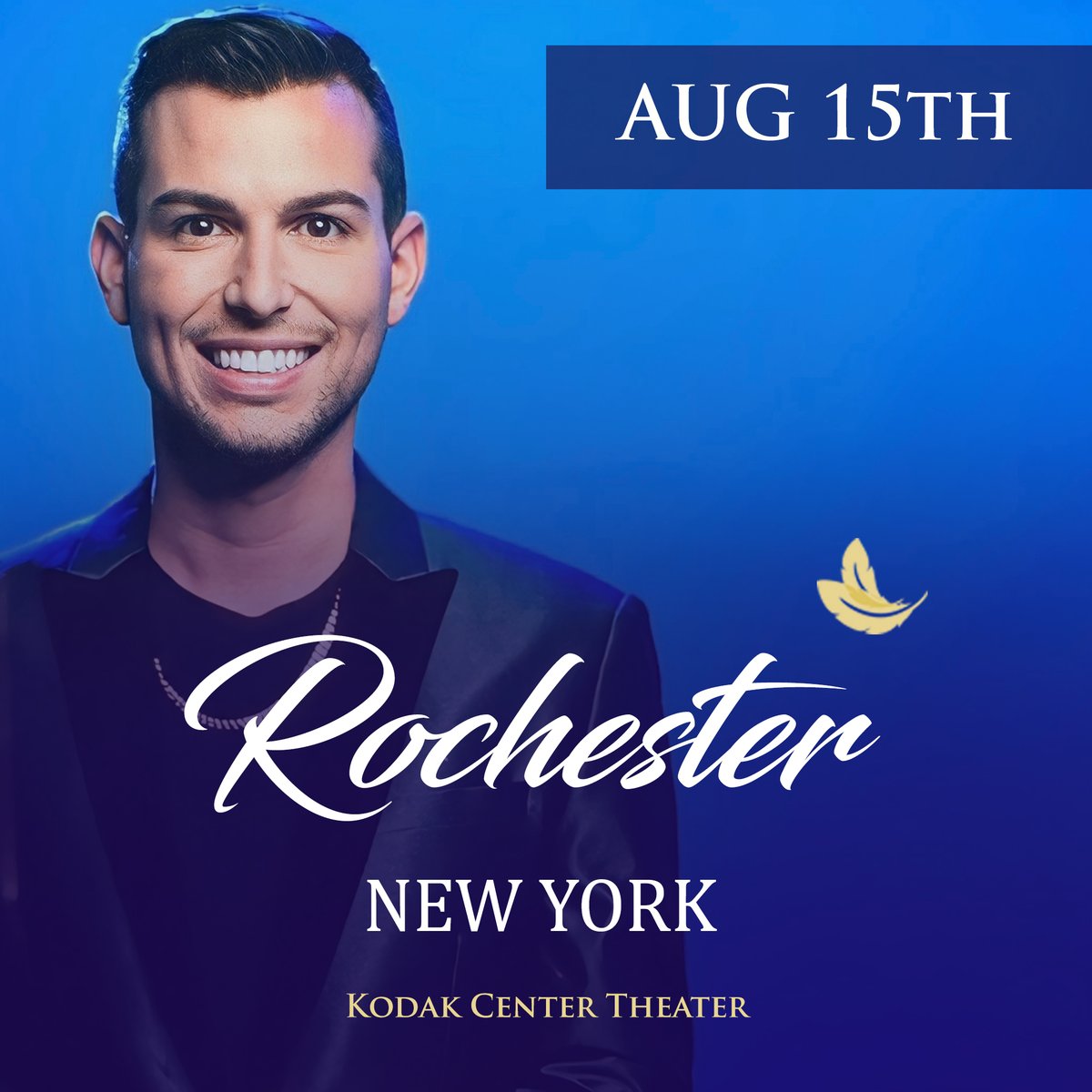 📢 Join me, Rochester, for an incredible night at the Kodak Center Theater on August 15th! Make sure to grab your seat by visiting MeetMattFraser.com