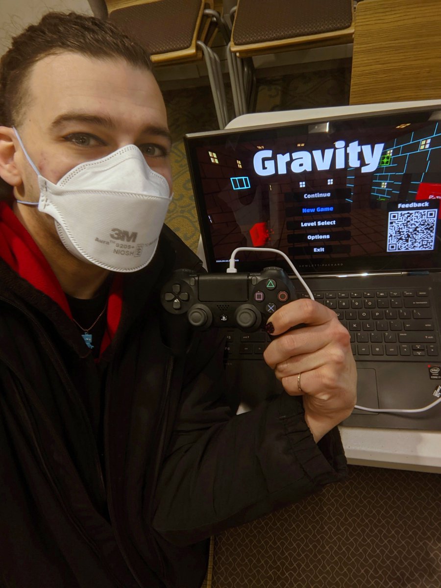 ZMYaro's tweet photo. We out here! Come try our game and a bunch of others at the Irondequoit Public Library from now until 17:00!
#ROCGameFest #ROCGameDev #IndieDev https://t.co/NUuLz9RP3c
