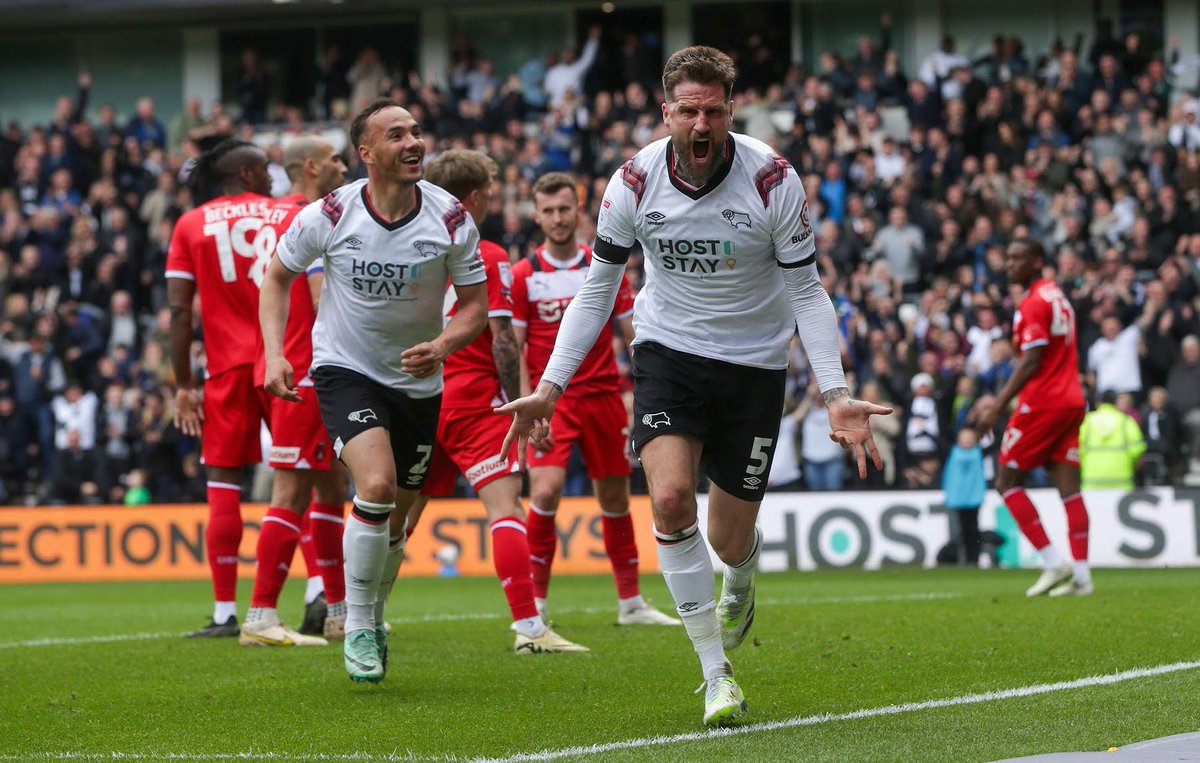 3 goals, 3 points. Results go our way. 'It's in our hands' 🤲 Thoughts after that one? 🐏 #DCFC