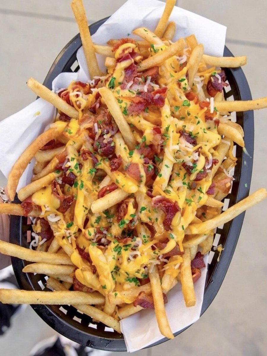 cheesy bacon fries