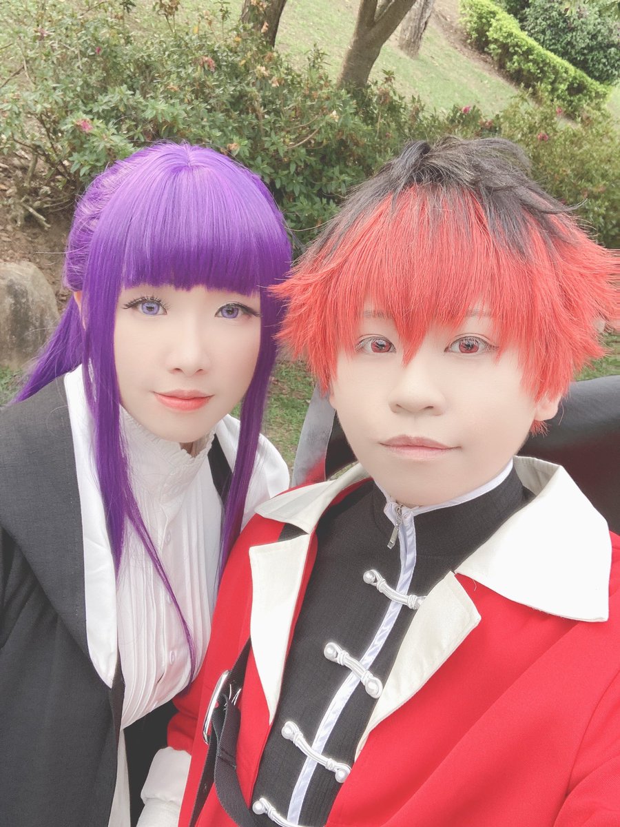終於拍到正裝了🥰
🪓🦋約會

#葬送のフリーレン #シュタルク #フェルン #シュタフェル
#Stark #Fern #Frieren #cosplay