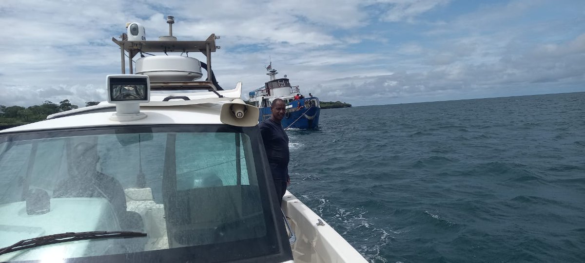 👏 Kudos to Shimoni Station for a Successful Search and Rescue Operation! 🙌🌊👨‍✈️
🆘 Following a distress call from *MV PANGANI* drifting towards a coral reef due to mechanical failure, all crews safely accounted for and the vessel towed to safety. 🚢
