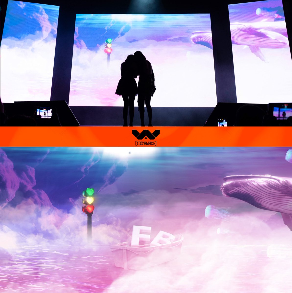 tooawakemov's tweet image. PT.1: 
Too:Awake is very honored to be the visual creation for the recent FreenBecky Offline Event in Ho Chi Minh City.

This was the first show  where we had the opportunity to work with international artists Freen and Becky 😍😍
#FreenBecky #visualart #ledvisual