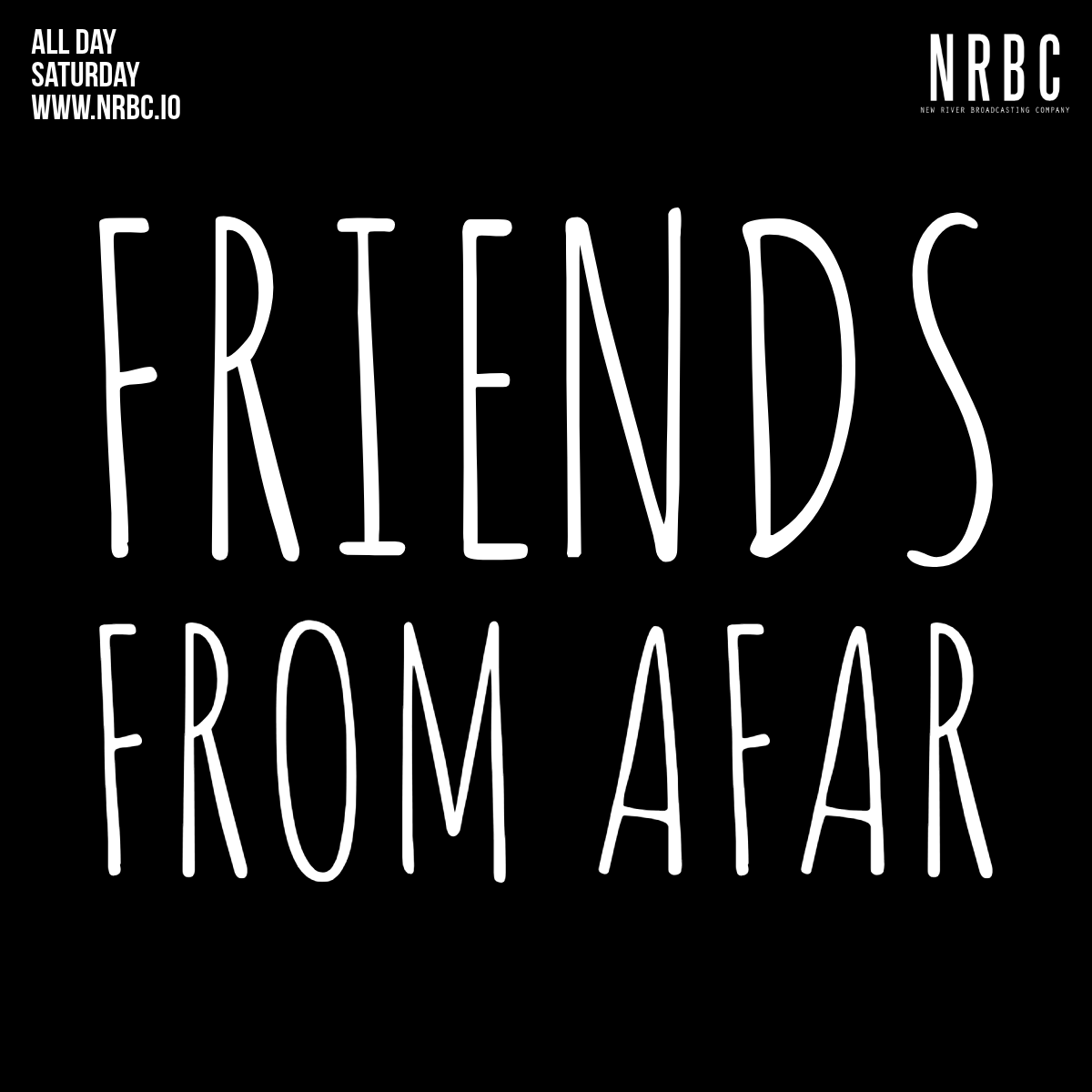 Now playing... Friends From AFAR

Tune in - nrbc.io

Music for your soul, microhouse, that moves your body.

Expect - Minimal, Microhouse, Electro, Techno, Minimal Techno, Rominimal

facebook.com/afarldnhttps:/…