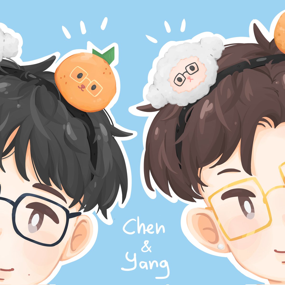 viooloin66's tweet photo. 🍊&amp;🐏 

#twosetviolin #twosetviolinfanart #twosetapparel https://t.co/wFfO3xPNtH