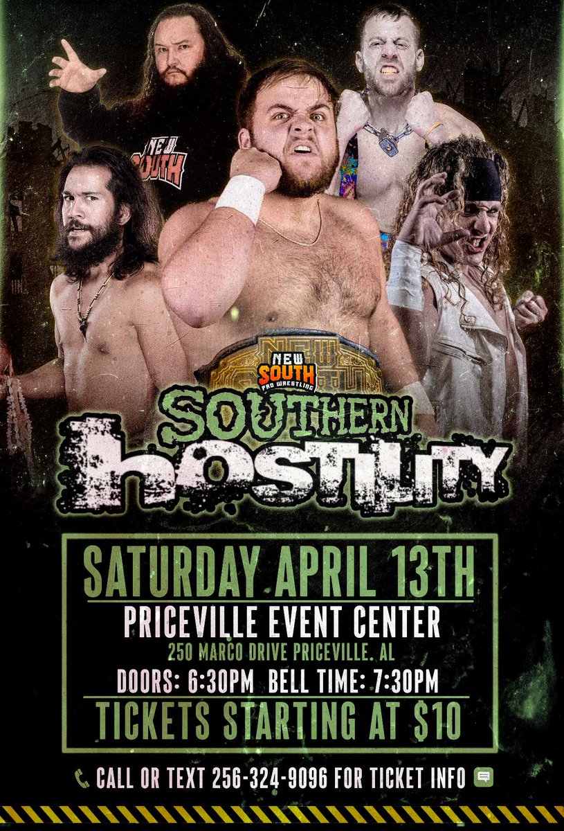 Get ready, Priceville! @NewSouth_PW