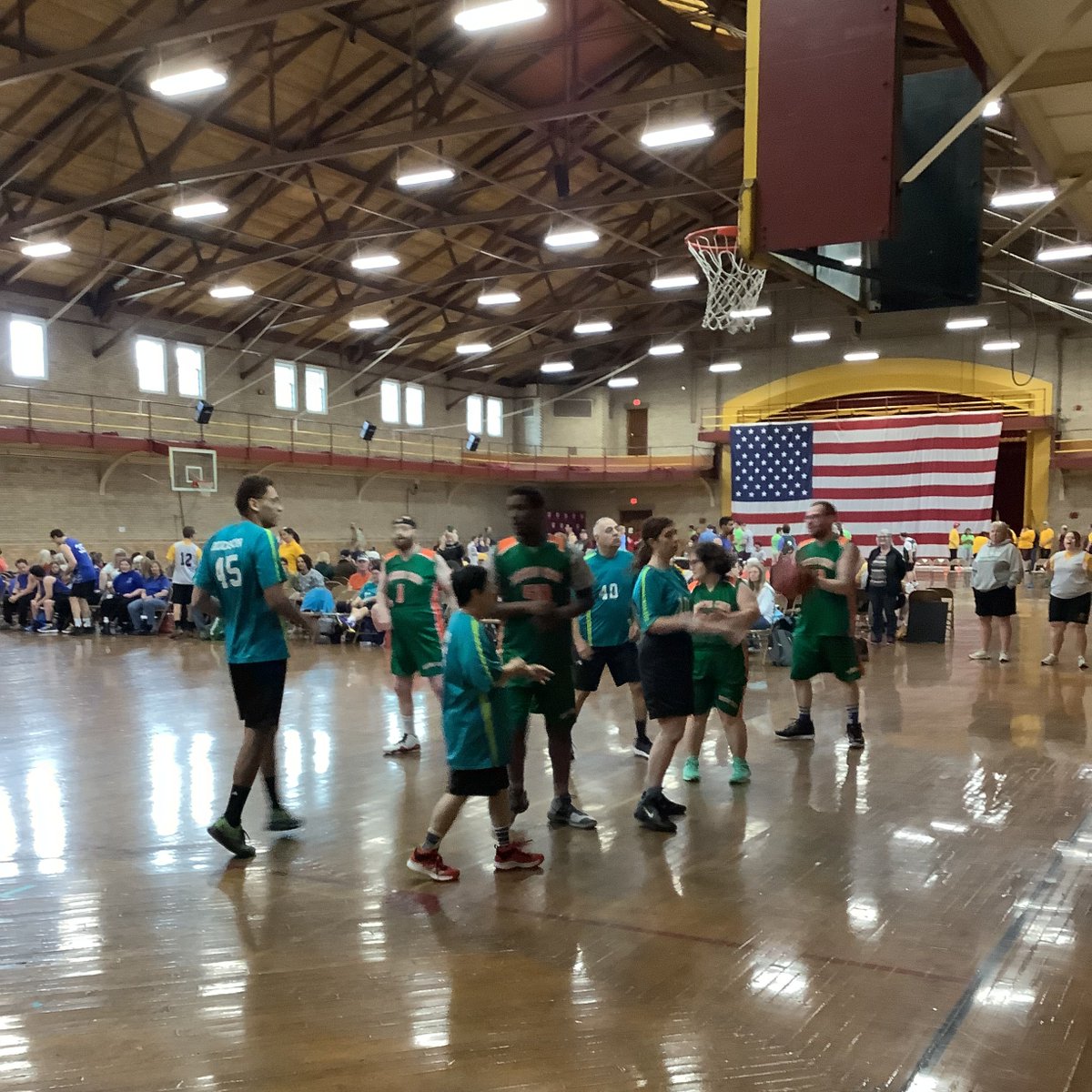 'Service to others before self' is a Norwich guiding value. HHPR students teamed up with @SOVT to put on an exciting basketball tournament! They were all in - organizing, promoting, volunteering - you name it they did it! #ExperientialLearning #CommunityService #NorwichForever
