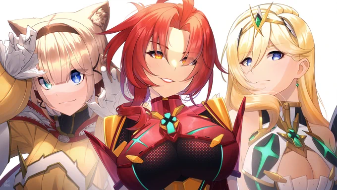 HI3rd x Xenoblade [Commission]#崩壊3rd #HonkaiImpact3rd #Xenoblade 