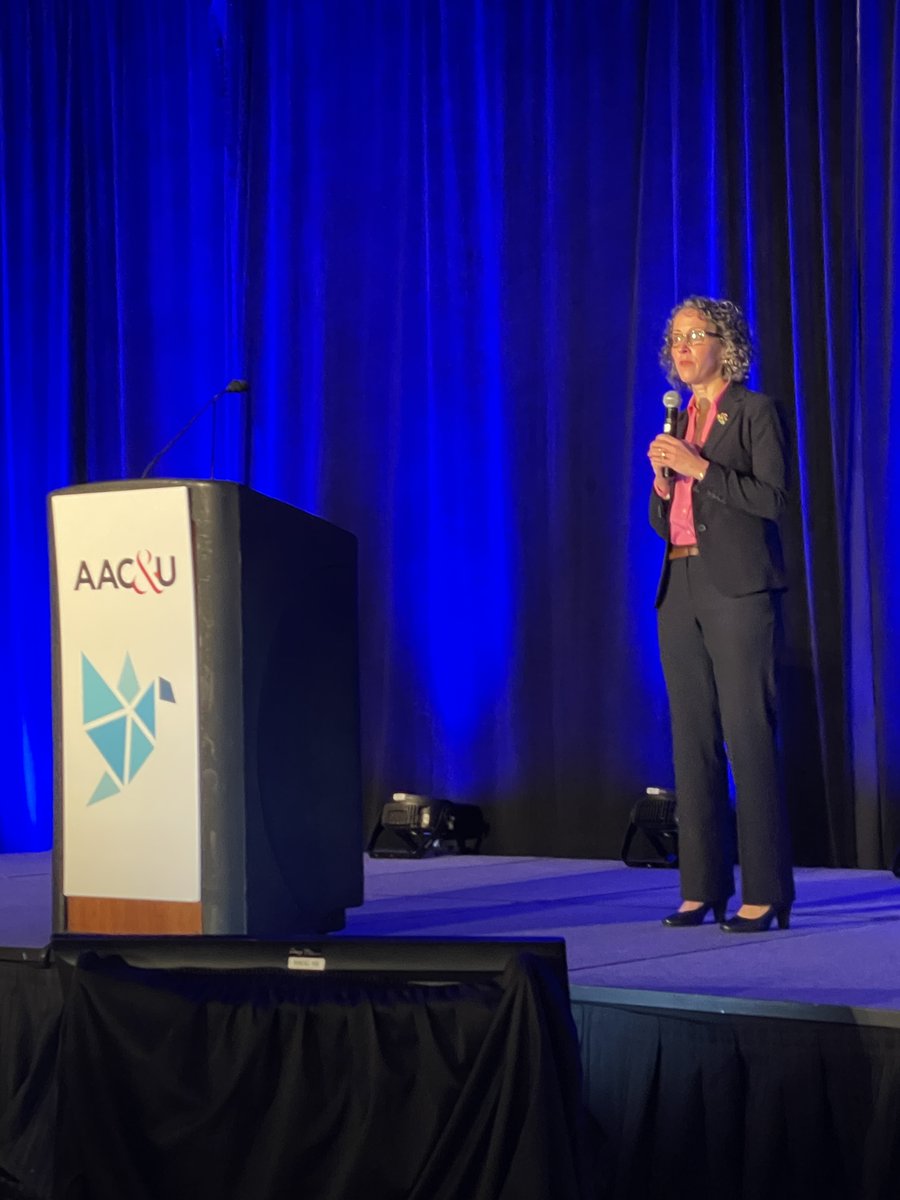 .@annmarie_cano joins #AACUGEPA as the closing plenary, where she will present her address, 'Liberate Your Leadership: Sustaining Courageous Change Amidst Resistance.'