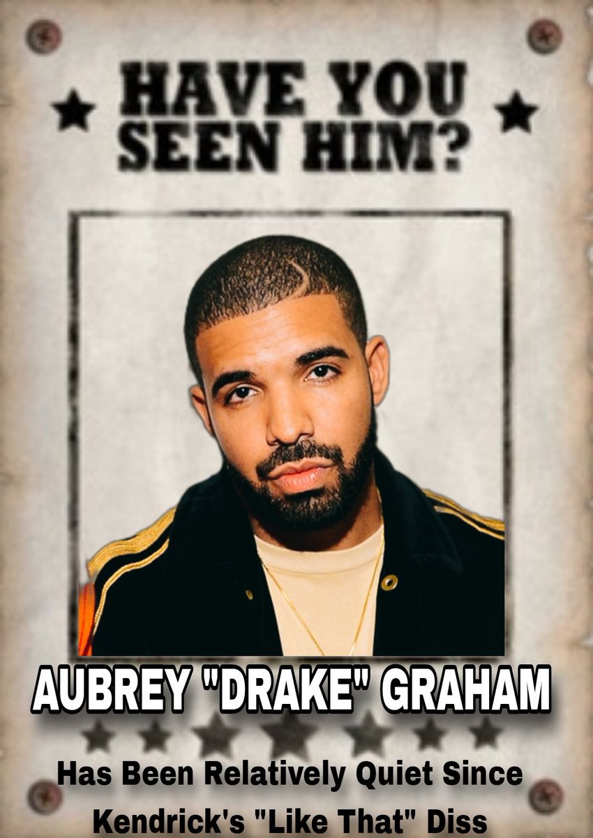 3RDegreeLA's tweet photo. We haven't heard from much since Kendrick's "Like That" verse... 
#Drake #kendricklamar #likethat #future #metroboomin https://t.co/MFoYZu7RwA