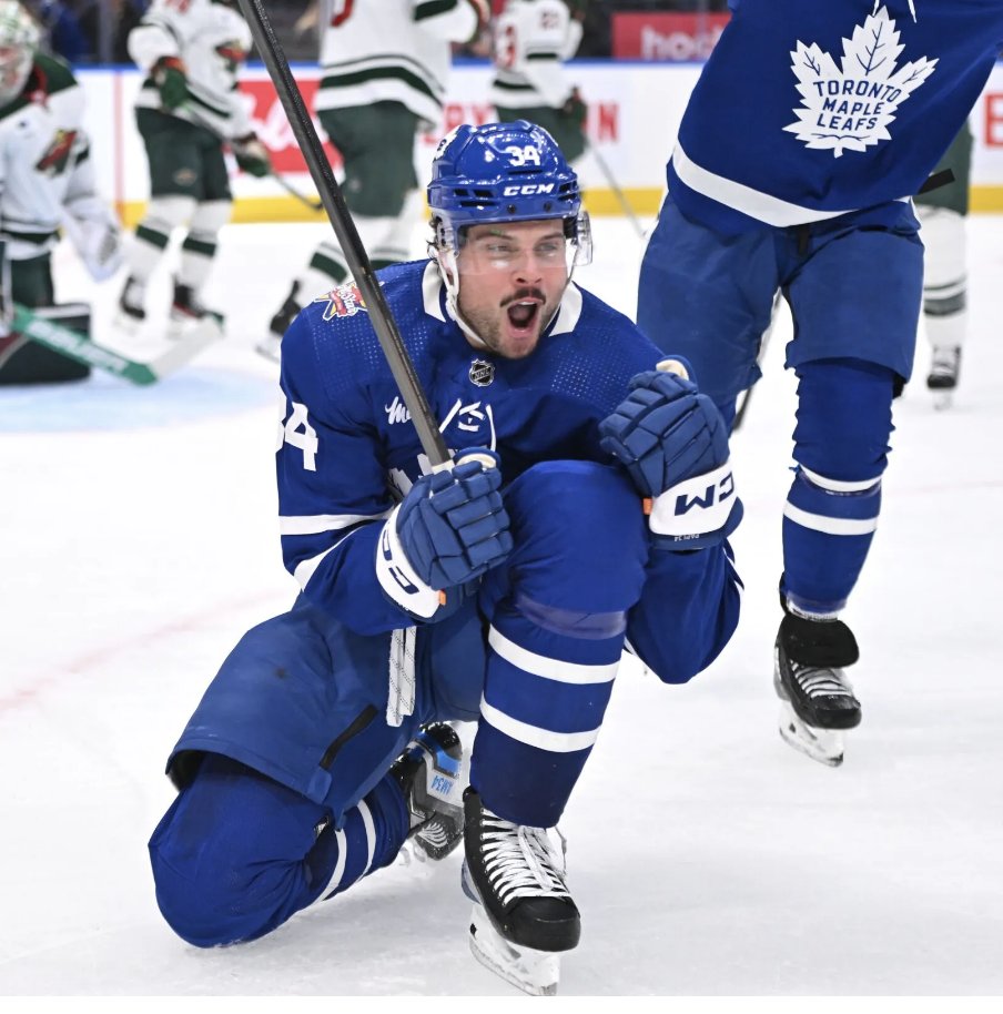 Does Matthews hit 70 tonight? #Leafs #Matthews #70goals #NHL #Hockey Northstarbets.com