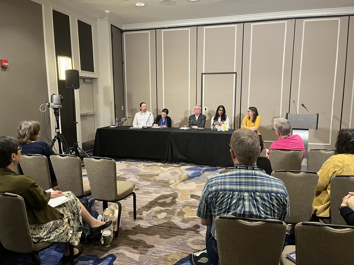 We’re still in New Orleans, covering @The_OAH - our first session today was on the history of immigration, quotas, and asylum seeking with @irpinaingiro @Carl_Lindskoog @YaelSchacher @kgmkenny look for it soon on @cspan 2 #oah24