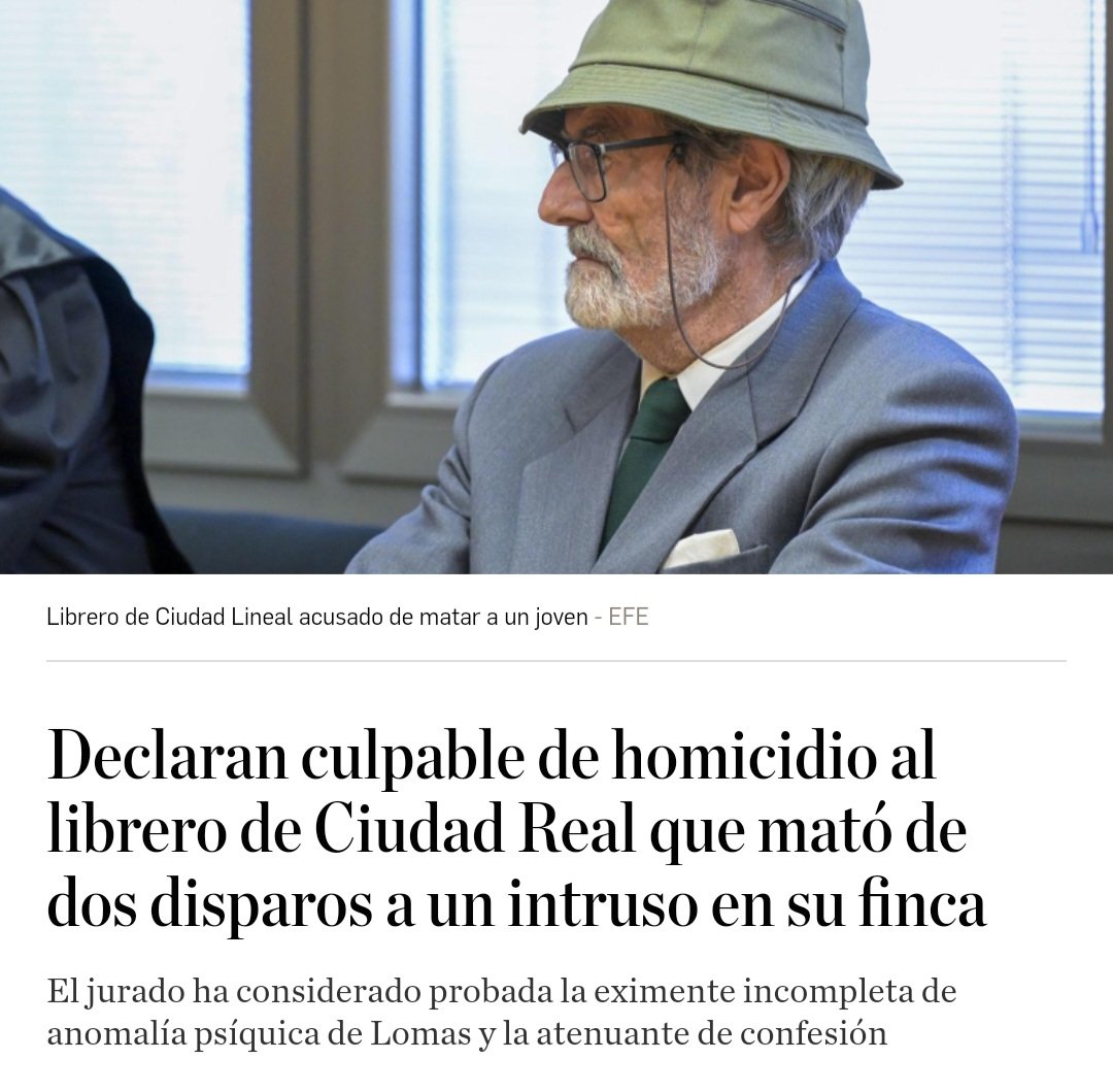 rolandlesage7's tweet photo. SOLICITEMOS EL INDULTO INMEDIATO DE ESTE ANCIANO EN REDES
Lo merece mil veces más que los delincuentes golpistas catalanes y madres secuestradoras indultadas por este Gibierno.
#indultoalancianodeciudadreal https://t.co/BQ5s6lmj8D