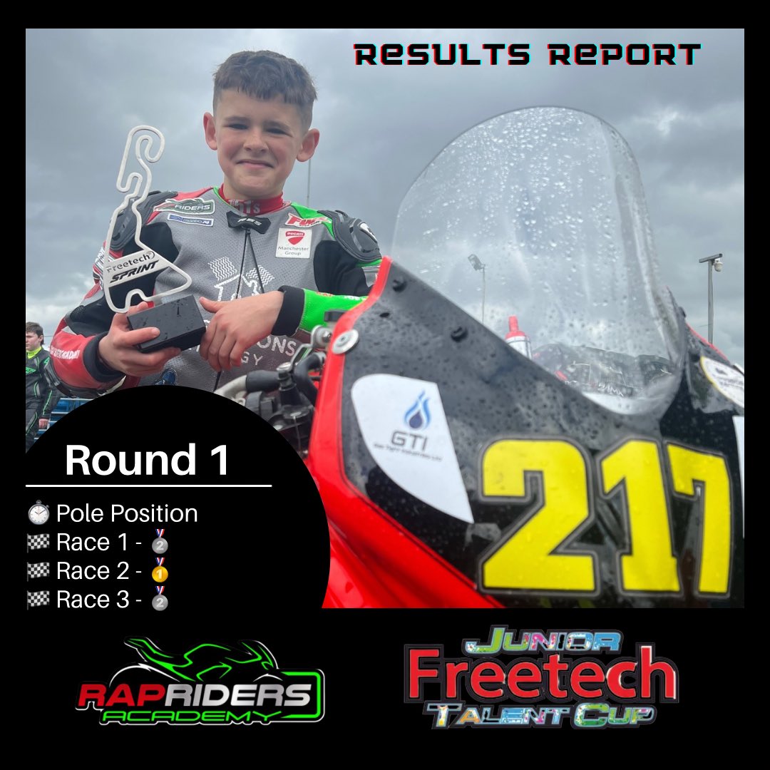 What an opening round, great weather, & ironically back at Teesside. Over the moon with my first #freetechendurance #JuniorTalentCup Pole position & race win over the weekend.