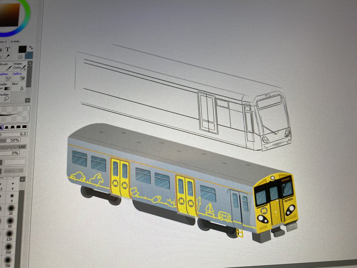 Trains (and tram) in progress!