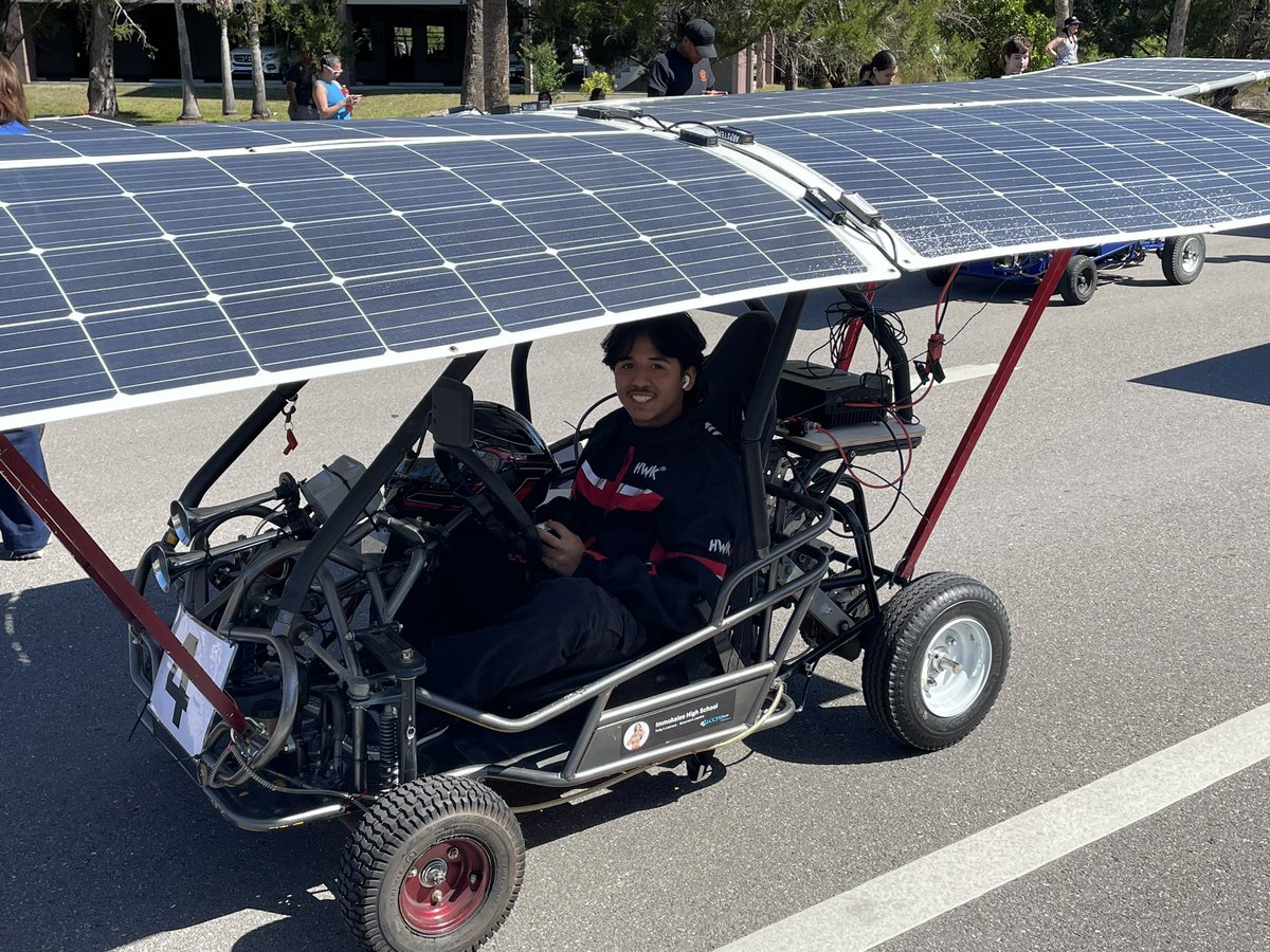 Indians_IHS's tweet photo. Go Immokalee!!! #solargocart @fgcu @CCPS_NAF #powerofthepride @ChrisSiner @dwboddison https://t.co/8hDthrzZza