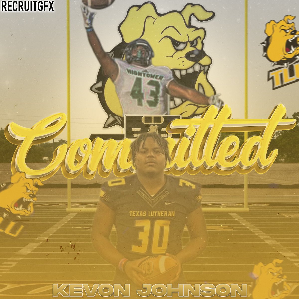 110% committed @HightowerFB @coachanthony46 @Agshall37 @_CoachBlanton @Coach_GarciaJ @TLU_Football