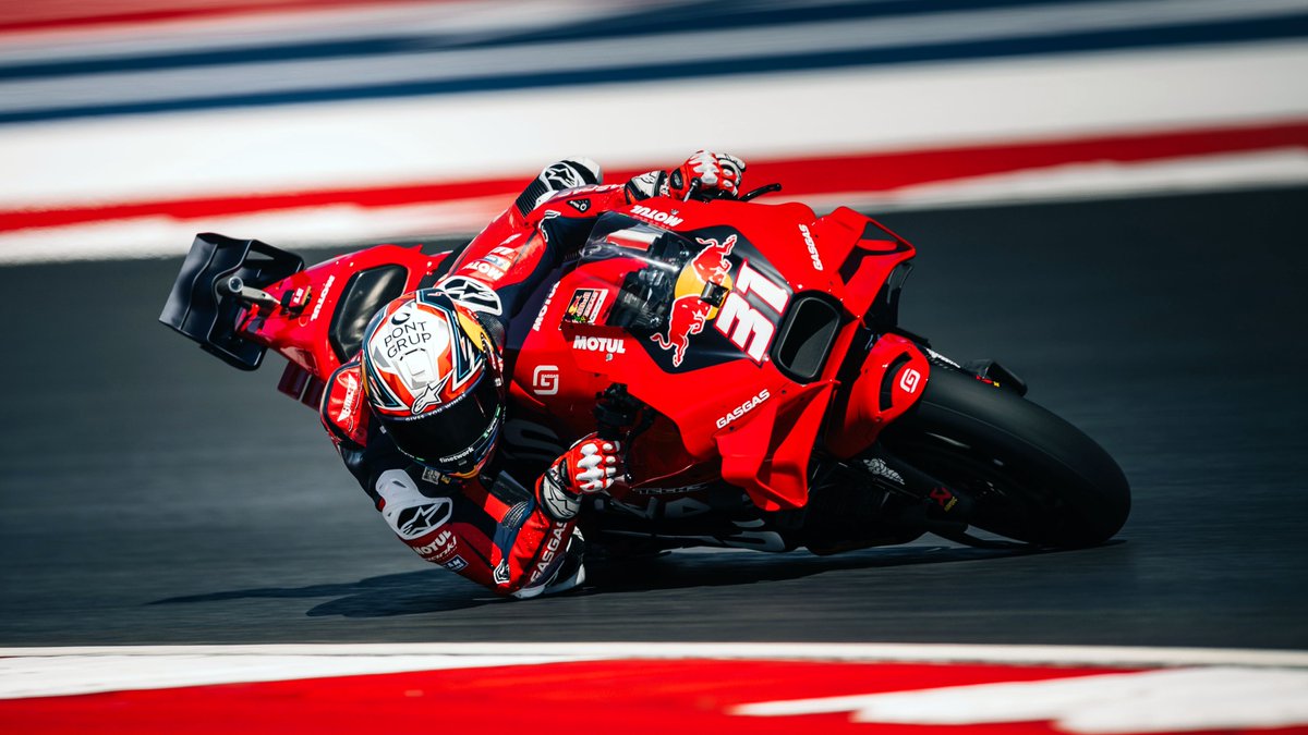 MotoGP: Acosta Quickest In Practice Two At COTA roadracingworld.com/news/motogp-ac… Photo courtesy Red Bull Tech3 GASGAS. #MotoGP #AmericasGP