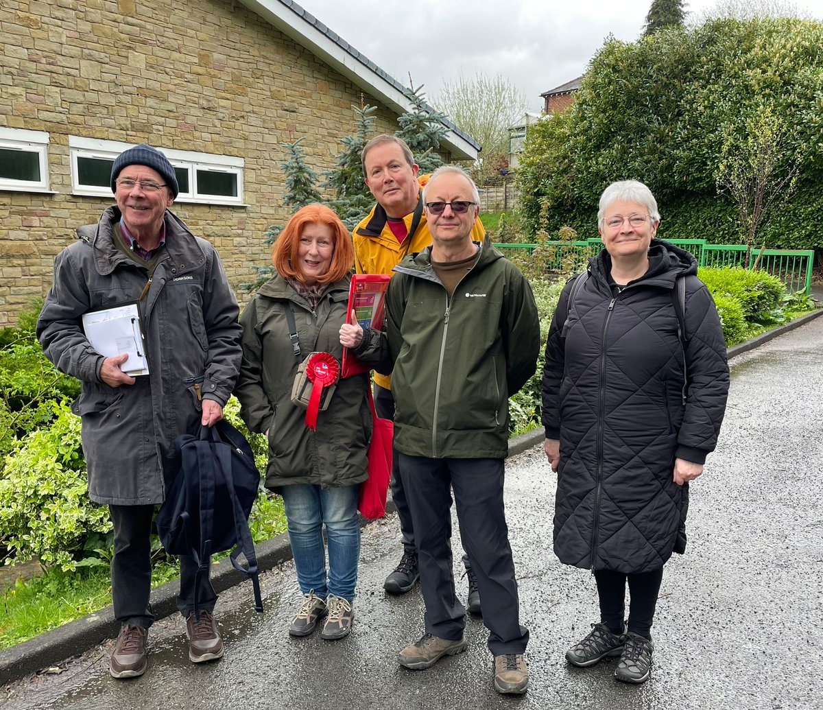 Good canvassing session in Bollington for Tim Roca. Managed to avoid the rain.