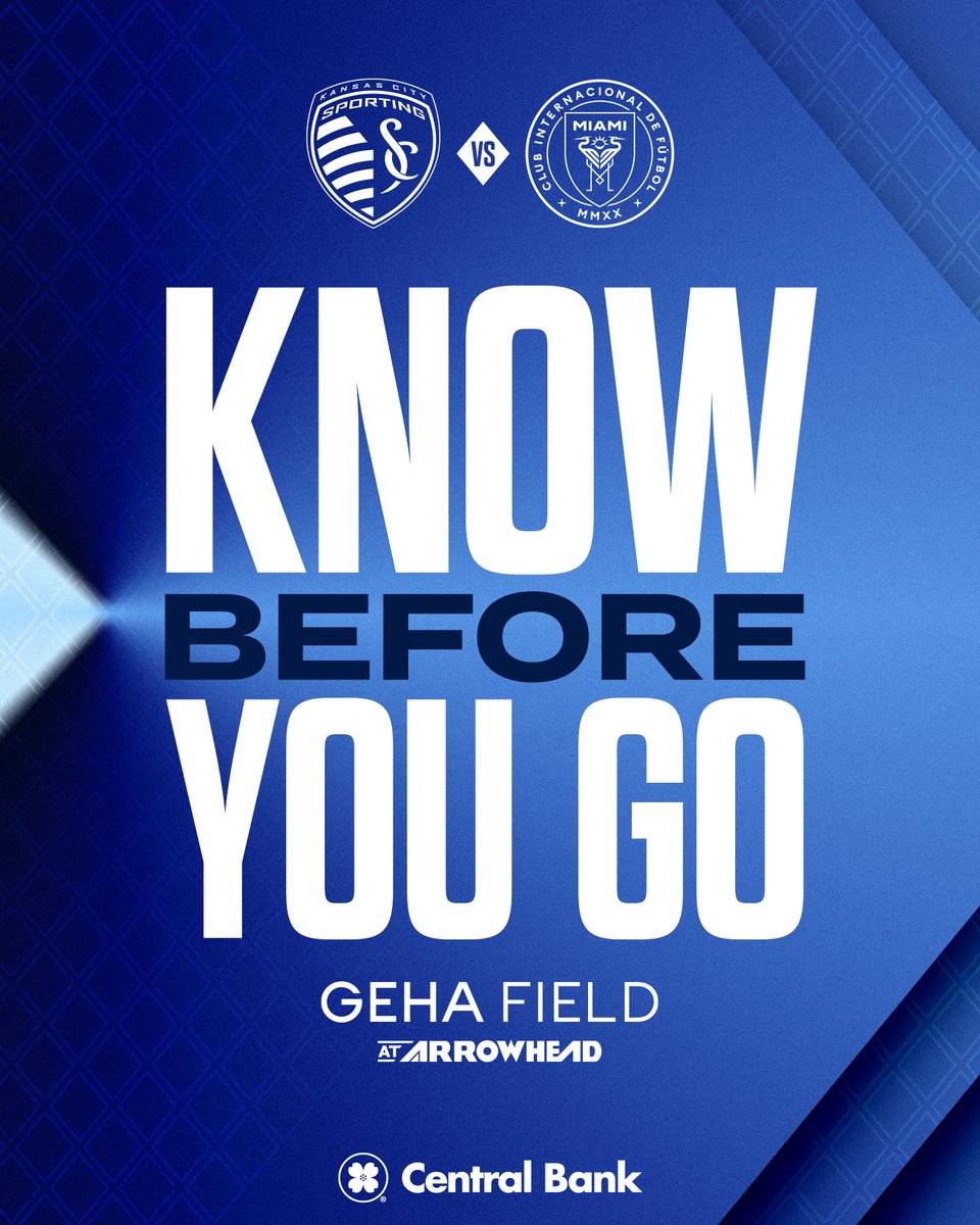Heading to @GEHAField for #SKCvMIA? 📱 Add tickets & parking pass to your mobile wallet for easy access 🚙 Purchase parking in advance 🍻 Arrive early for the Soccer Celebration – complete with player appearances, games and more! Get Ready ⬇️ sportingkc.com/news/know-befo…