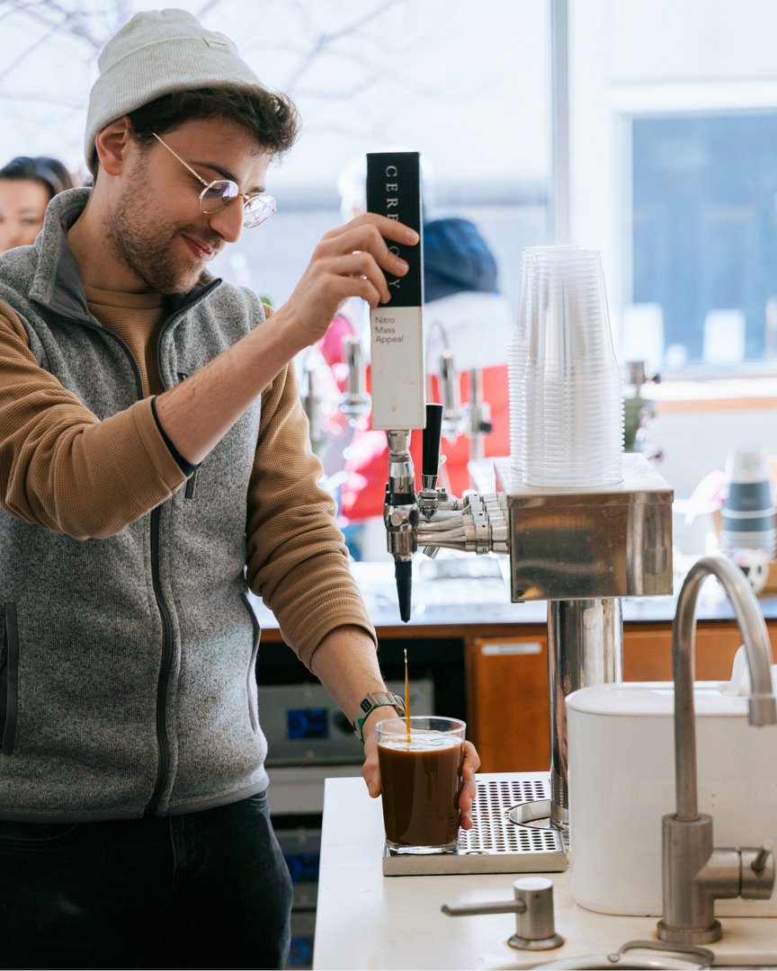 'tis the season for cold brew on tap.

Photo | @wayoutvisuals