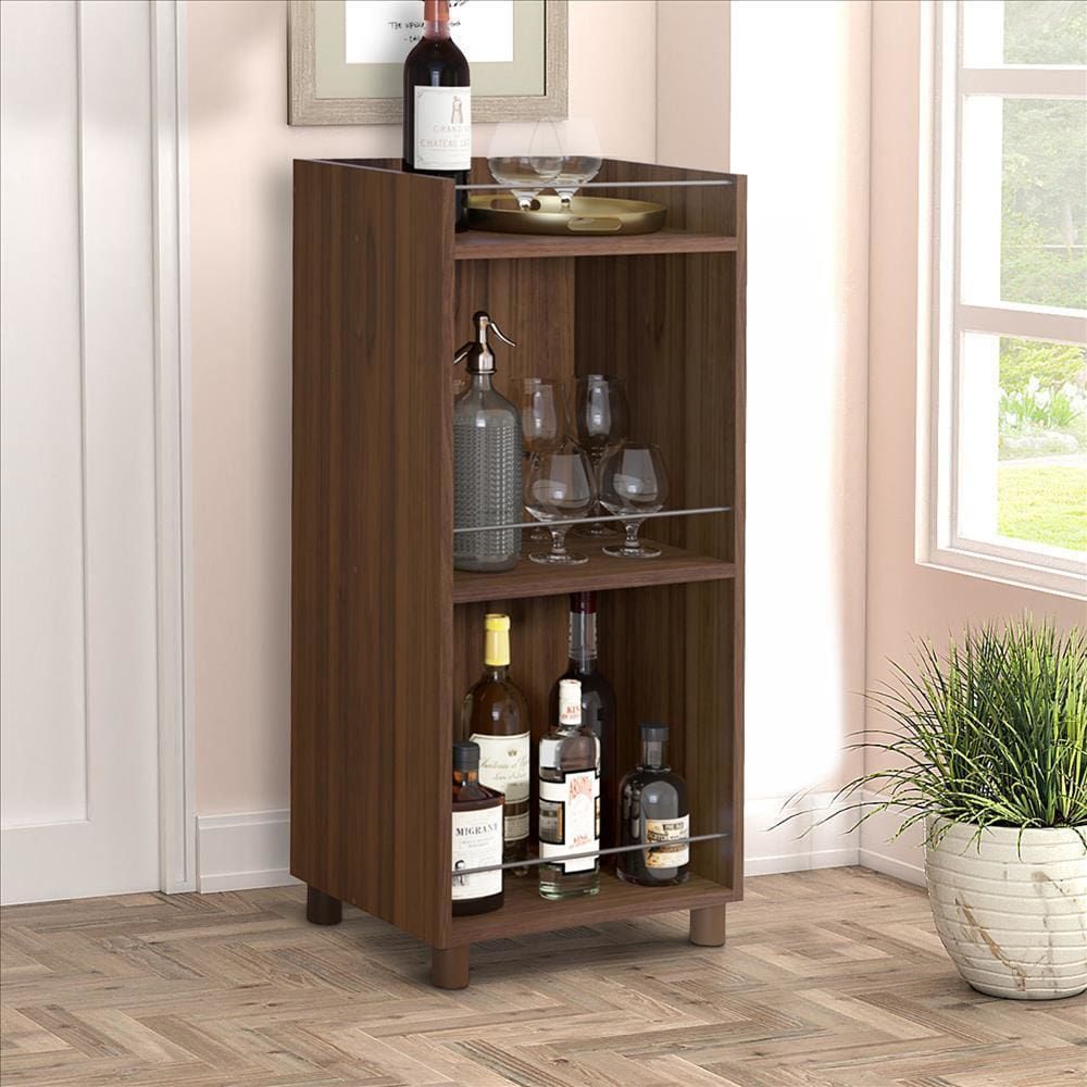 Designed with expert craftsmanship and diligent care, this sophisticated standing wine bar rack is sure to complement your interior decor with ease, from the living room to the bar to your kitchen. Shop Now👉 buff.ly/49C9Y1c . #ModernDecor #InteriorDesign