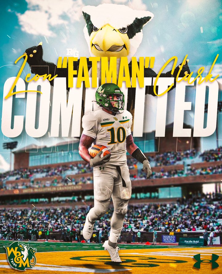 10000% COMMITTED!!! @WMTribeFootball