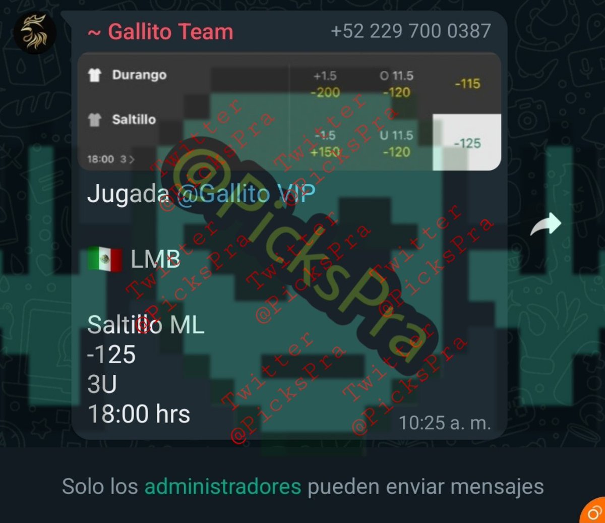 Gallito VIP LMB ⚾🇲🇽 

⚠️✅ GRUPO GRATIS AQUÍ:
t.me/+JKR4Ey_ytpNjY…