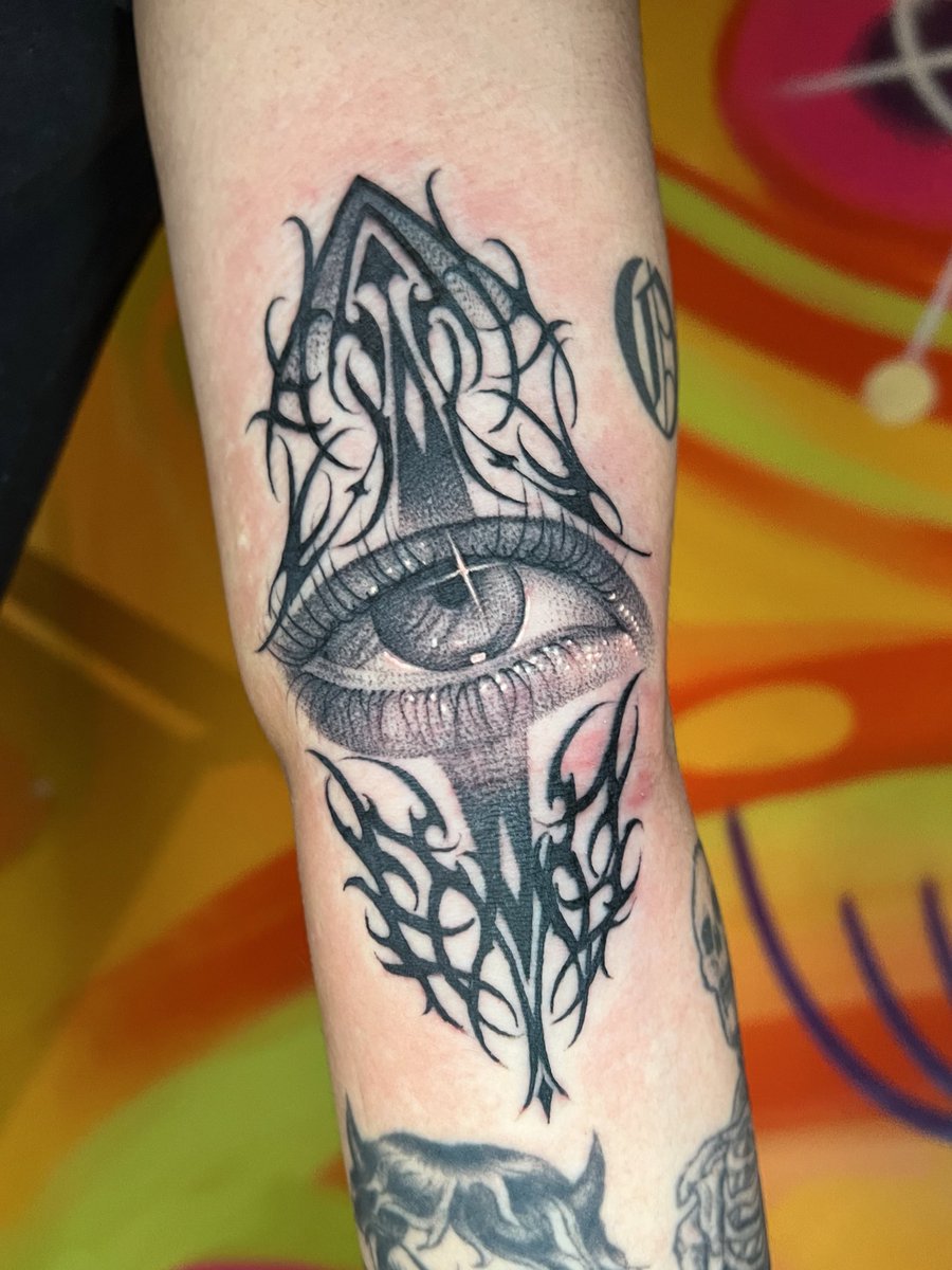 Payasa eye for angelica ty for the trust #cynnertattoos