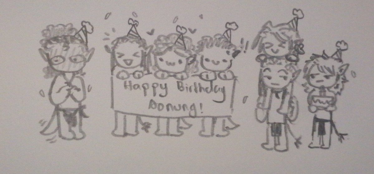 Since it's Filip's bday so it's also Aonung's bday (according to my logic haha)