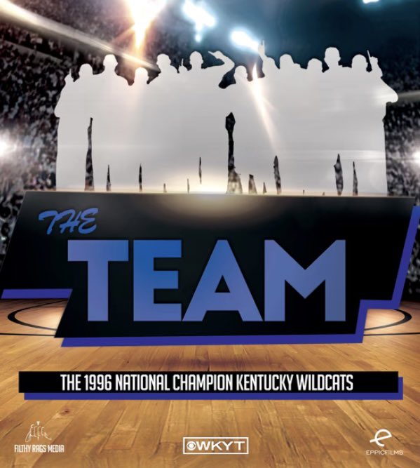 CameronMillz's tweet photo. Want a refresher on @CoachMarkPope, the captain of the 1996 National Champion Kentucky Wildcats? Check out this documentary on the 96 Kentucky Wildcats, “The Team”. I’ve lowered the price as low as Vimeo will allow - $.99. I want #BBN to see who Mark is.  https://t.co/NsNfqWZxmp https://t.co/iDjoKtH5pM
