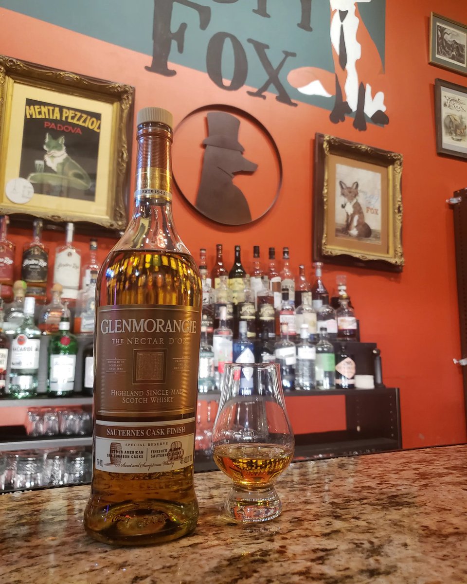 New arrival! This is a solid single malt Scotch finished in Sauternes cask. Come sample some whiskies tonight!

#whiskey #whiskeybar #whiskeygram #bourbon #sterlingil #rockfalls #DixonIL #dixonillinois #Glenmorangie #glenmorangiewhisky #GlenmorangieDistillery #scotchwhisky