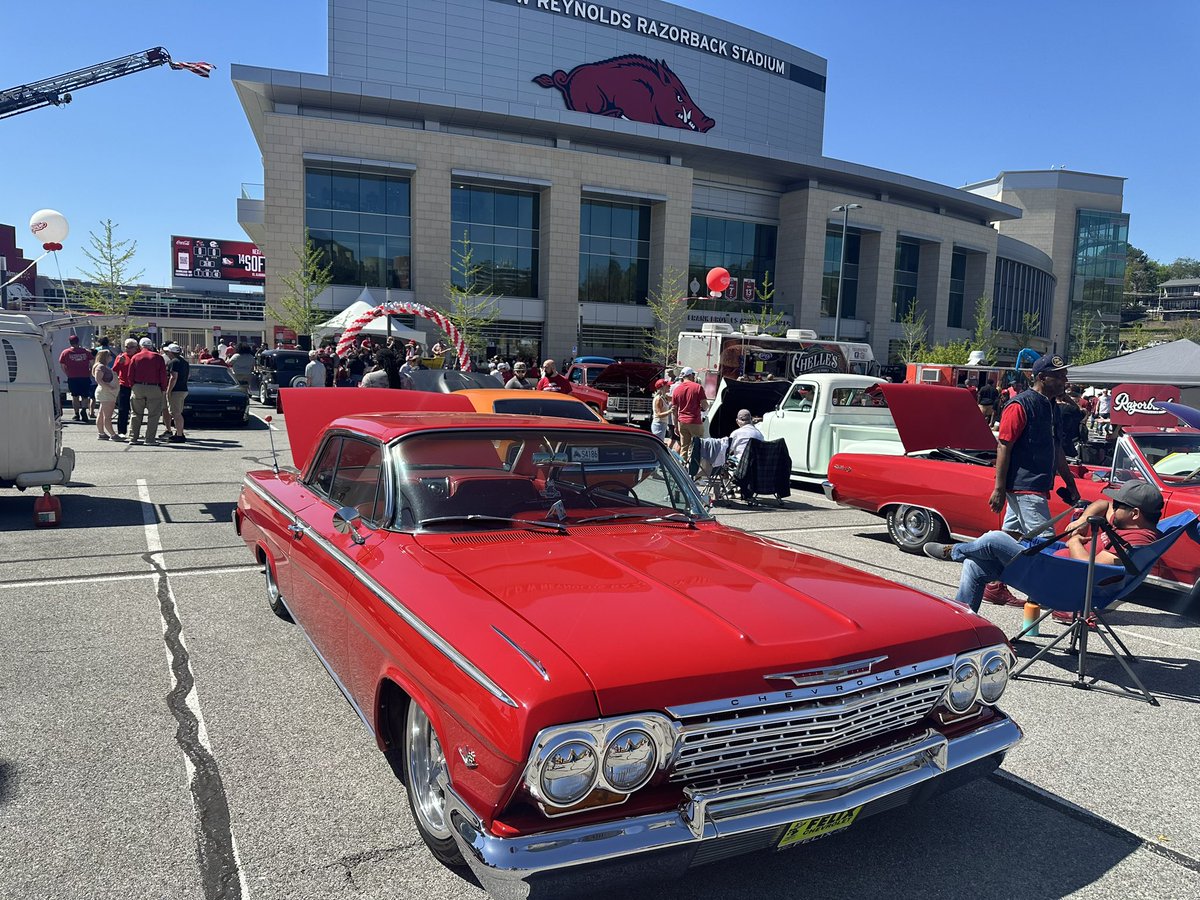 Gorgeous day, gorgeous rides and our last taste of football until fall.