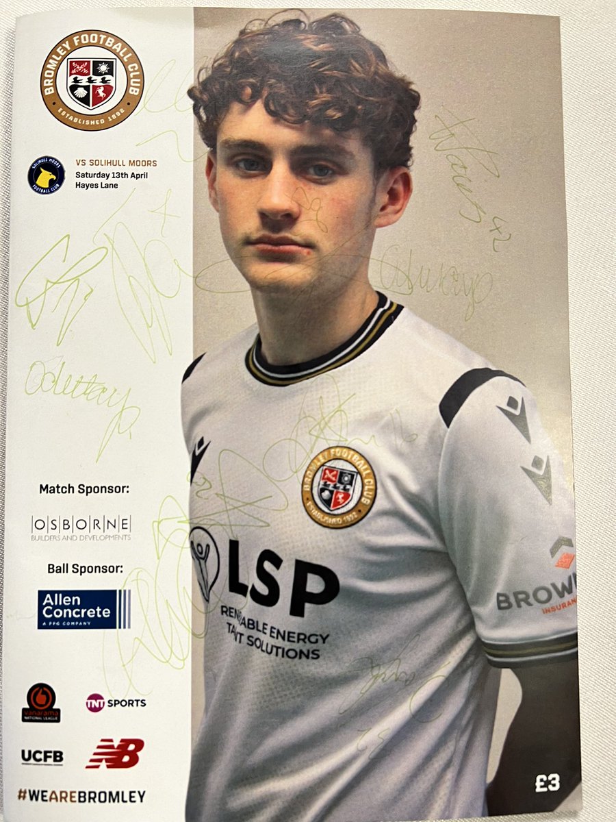 NeilCoates4's tweet image. 3-0 win for @LSEColleges delivery partner @bromleyfc was proud to attend their last home game on the road to promotion as a guests of Bromley FC CEO Mark Hammond with the family. Come on #Bromley ⚽️