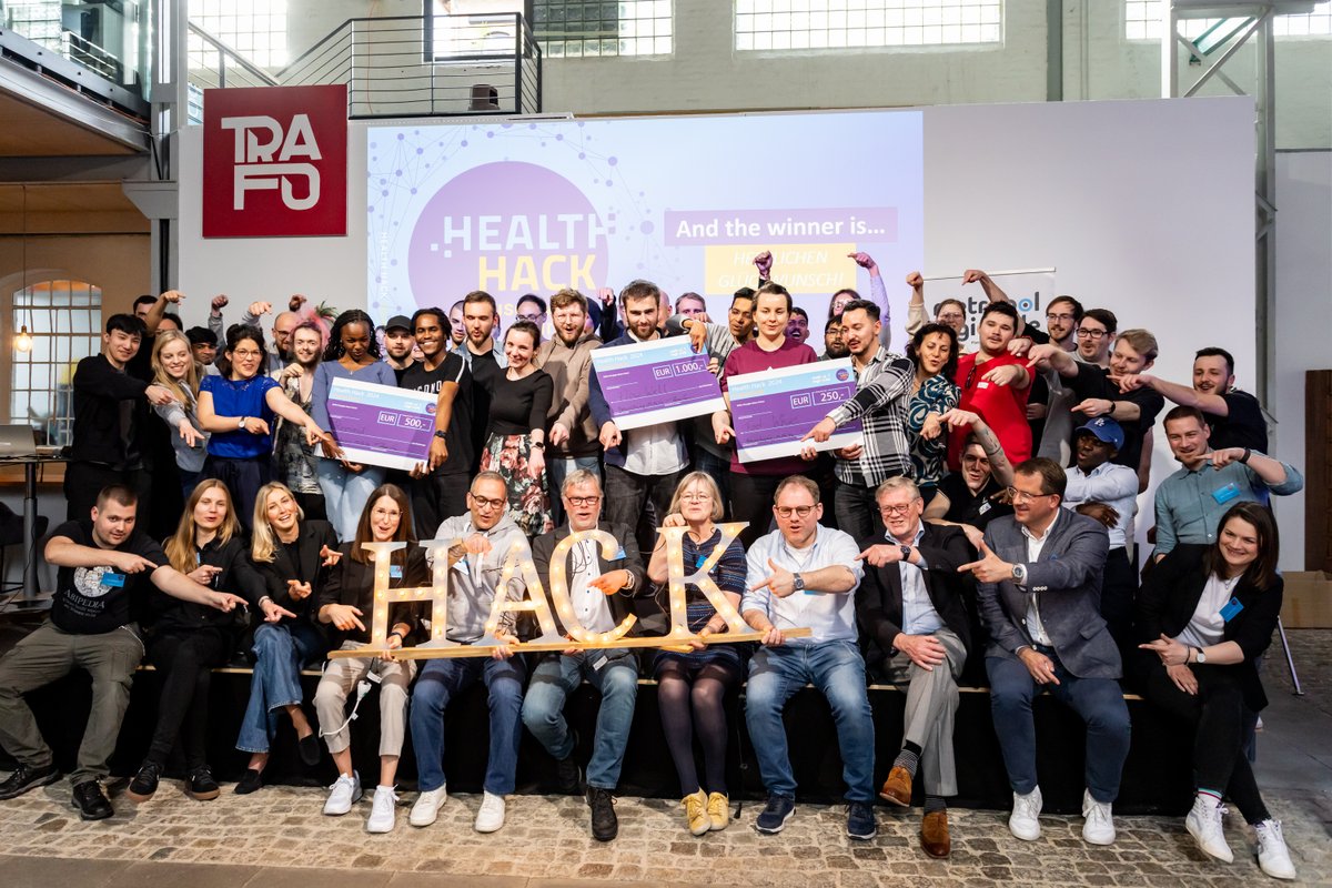 metropolregion.de (@metropolregion_) on Twitter photo Diese Teams haben unseren #HealthHack24 gewonnen:
🥇1. Platz: flow well
🥈2. Platz REmind
🥉3. Platz Feetwise
Wir gratulieren herzlich zum Sieg und freuen uns schon auf den #HealthHack25!
<a href="/hdw_bs/">Haus d. Wissenschaft</a> Diese Teams haben unseren #HealthHack24 gewonnen:
🥇1. Platz: flow well
🥈2. Platz REmind
🥉3. Platz Feetwise
Wir gratulieren herzlich zum Sieg und freuen uns schon auf den #HealthHack25!
<a href="/hdw_bs/">Haus d. Wissenschaft</a>
