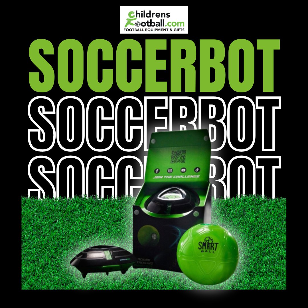ChildrensFootie's tweet photo. Whatever the weather outside, the Smart Ball Soccer Bot can help you keep on top of your training.
Head to 𝗖𝗵𝗶𝗹𝗱𝗿𝗲𝗻𝘀𝗙𝗼𝗼𝘁𝗯𝗮𝗹𝗹.𝗰𝗼𝗺 to see it in action and order yours - https://t.co/kHajReWtT5 💚 ⚽
#SoccerBot #FootballTraining #FootballSkills https://t.co/JOHZgVHSWF