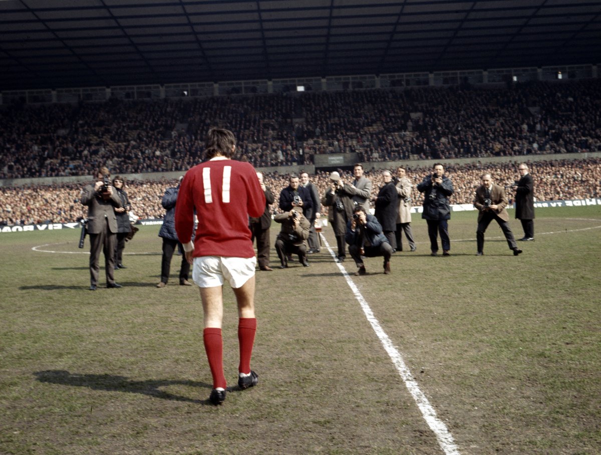 George Best - European Footballer of the Year Old Trafford, 19th April 1969 #MUFC