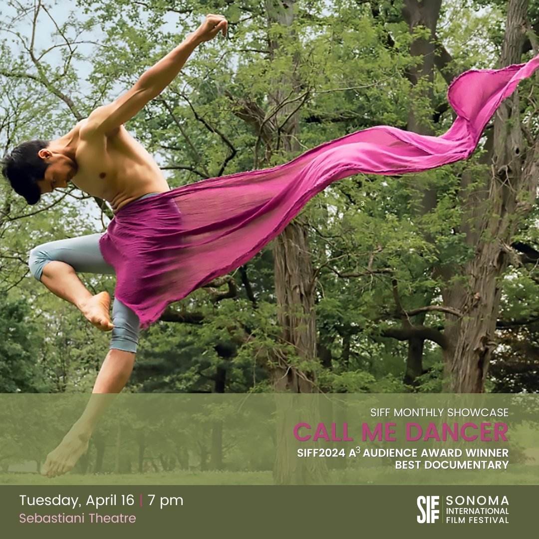 SIFF2024 Audience Award Best Documentary Screening | See the inspirational CALL ME DANCER -- a story of hope, heartbreak and hard work -- on Tuesday, April 17 at 7 pm at @thesebastiani. Tickets, which include comp wine tasting, at bit.ly/49swg5N