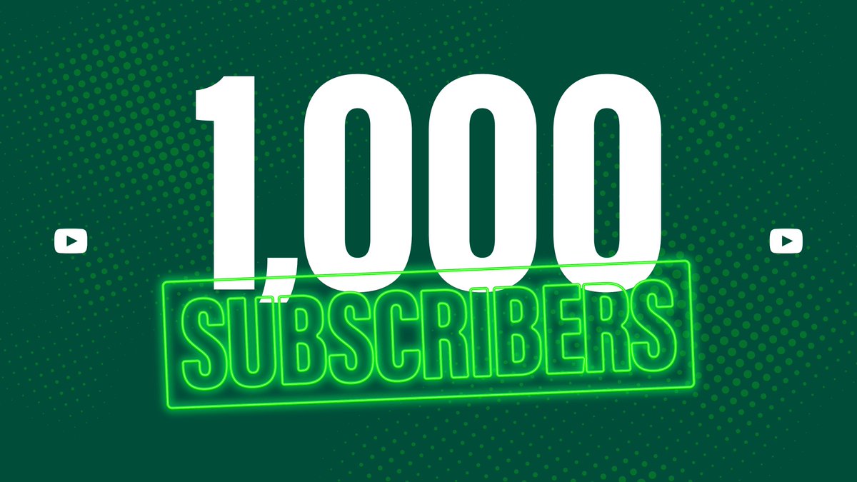 1,000 Subscribers! Only been active on YouTube a few months and didn't expect to hit 4-digits so soon! Huge thanks to every single one of you 😘 👉 Not subbed? Join us! youtube.com/c/ArgyleLife18… LIVE from 7:30 tonight! #pafc