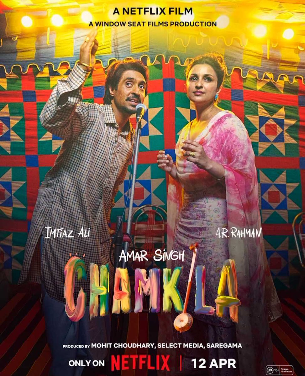 OTT Review : Amar Singh Chamkila - Hindi film on Netflix

123telugu.com/reviews/amar-s…

#AmarSinghChamkila #AmarSinghChamkilaOnNetflix #AmarSinghChamkilaReview #AmarSinghChamkilaRating #DiljitDosanjh #ParineetiChopra #AnjumBatra #ImtiazAli #123telugu