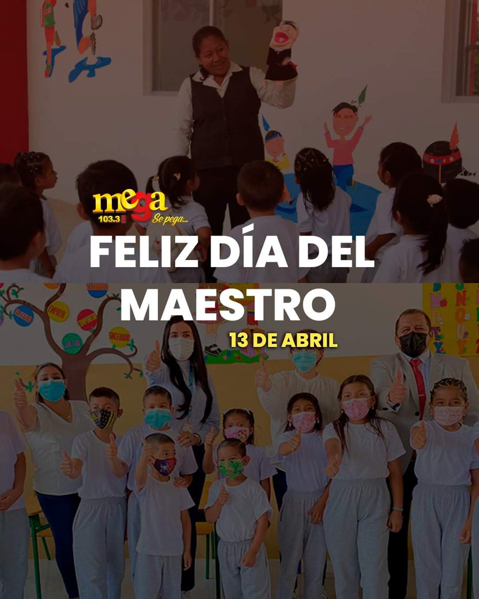 #13deAbril
#DiadelMaestro